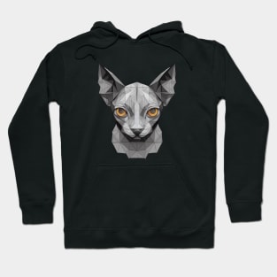 Sphynx cat face Hoodie